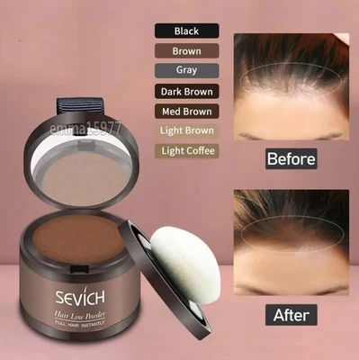 Sevich Fluffy Thin Powder Hairline Shadow Covers Root Cover Up Hair Concealer