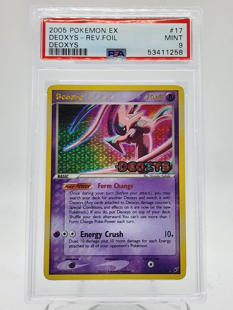 デオキシスex 045 PSA9 Pokémon TCG Professional Sports Authenticator (PSA) EX Deoxys