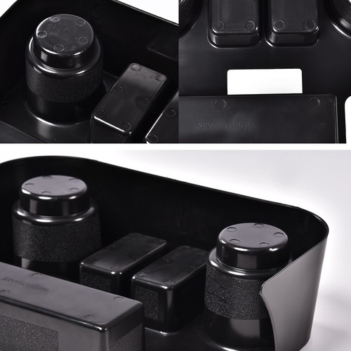 BLACK FIT FOR 1994-1997 DODGE RAM 1500 2500 3500 CENTER CONSOLE CUP HOLDER USA - Picture 10 of 12