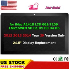 21.5" for iMac A1418 screen Display LCD 661-7109 LM215WF3 SDD1 2012-2014 Year 2K