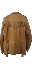 Genuine native deerskin coat 50s / 60s Deerskin Jacket Tassel