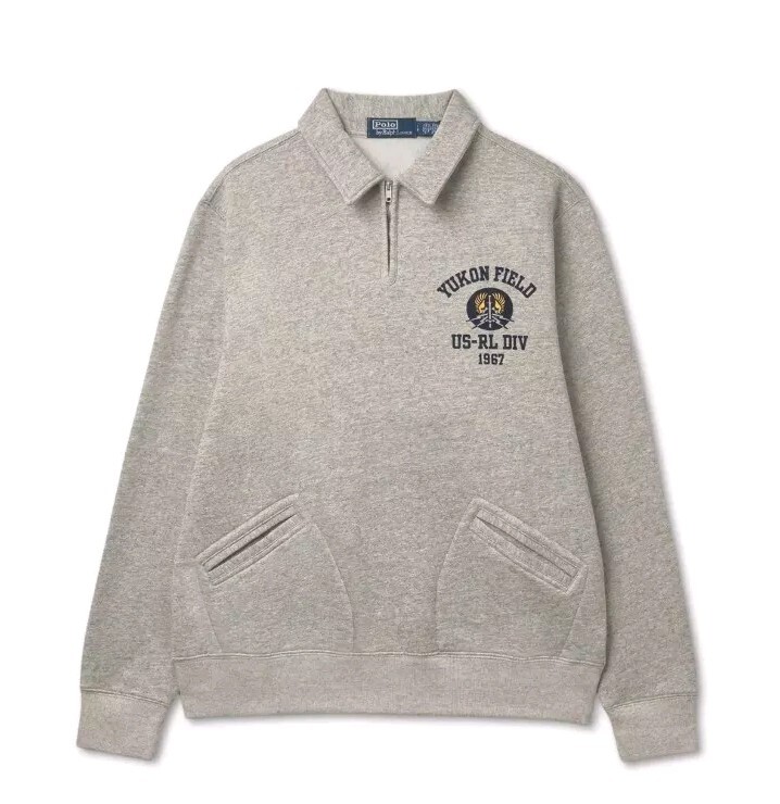 Polo Ralph Lauren Fleece Collar Quarter Zip Sweatshirt Polo Ralph Lauren Fleece Collar Quarter Zip Sweatshirt