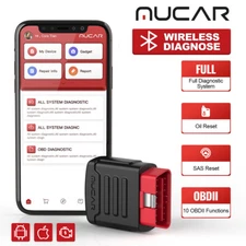 2025 MUCAR BT200 OBD2 Scanner Bluetooth All System Car Diagnostic Tool Oil SAS 