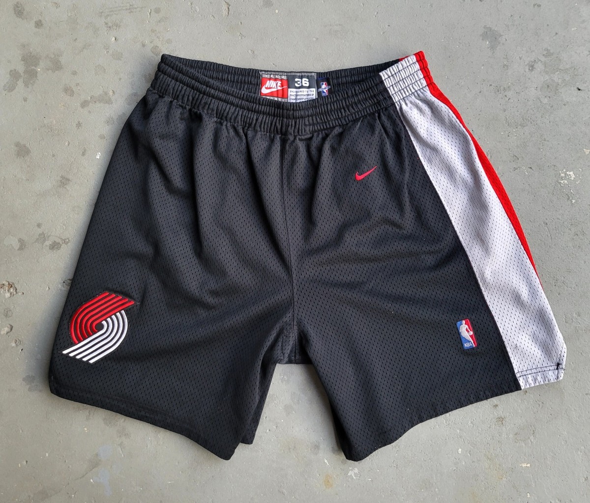 Bonzi Wells Nike Vintage Portland Trail Blazers Vintage Nike Team