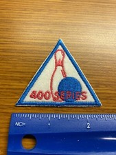 Vintage 400 Series Bowling Triangle Patch