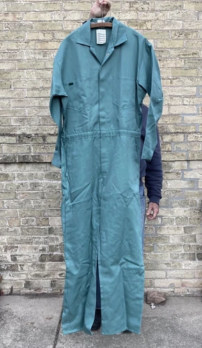 Workrite Guardian Coveralls Large Indura Green Arc Rated 7.7 HRC 1 - product listing photo