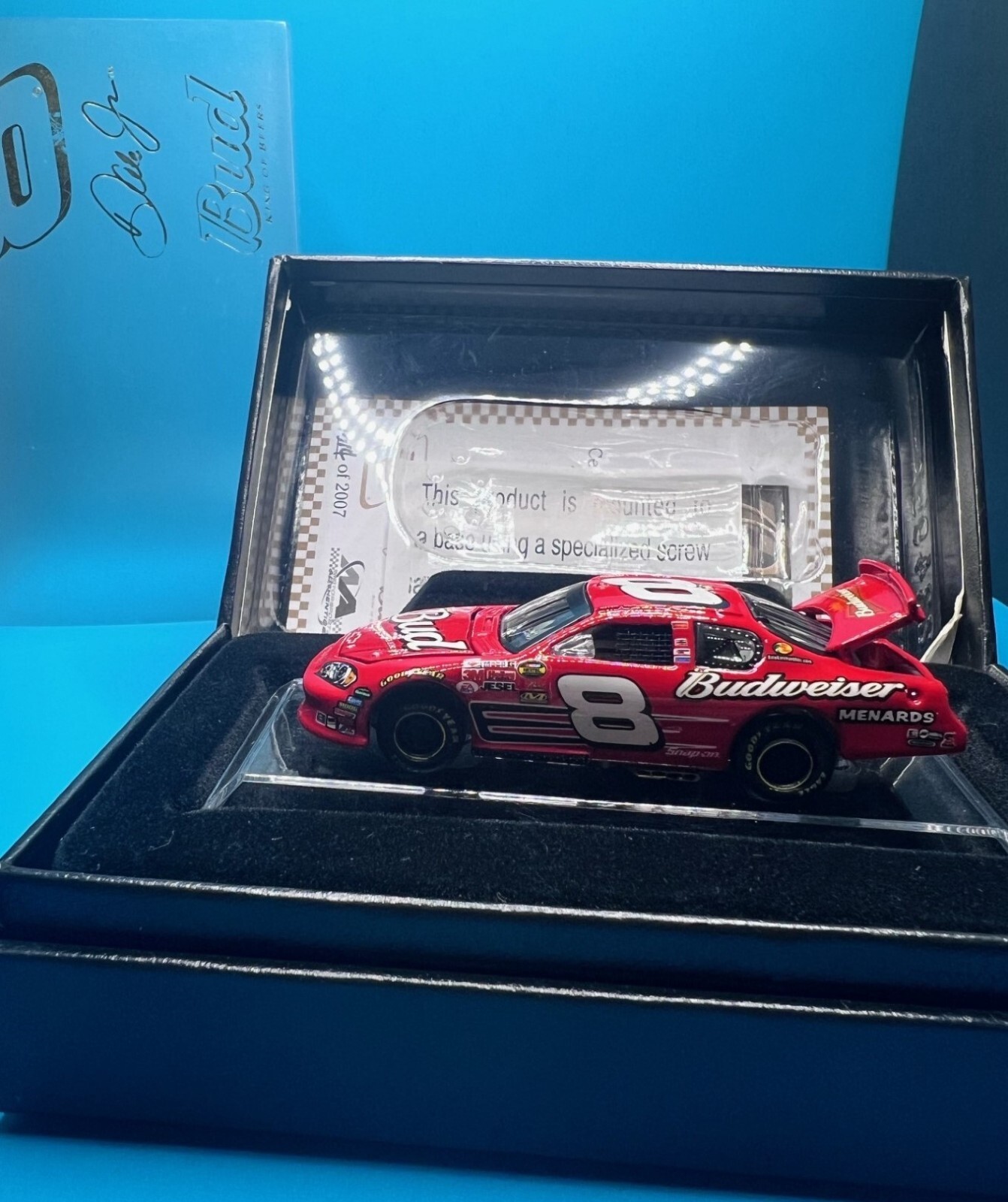 2007 Dale Earnhardt Jr Budweiser / Menards Owners Elite Only 2007