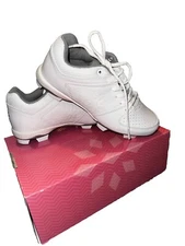 Rip it Diamond Softball Cleats Girls Size 5.5 White/White
