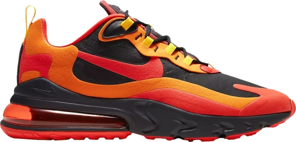 Nike Air Max 270 Black Orange Halloween Limited Men Running Low Top Sneakers