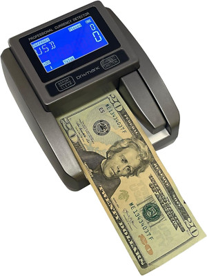 Counterfeit Detector Machine, Five Point Automatic Detection in 1 Second, Magnet