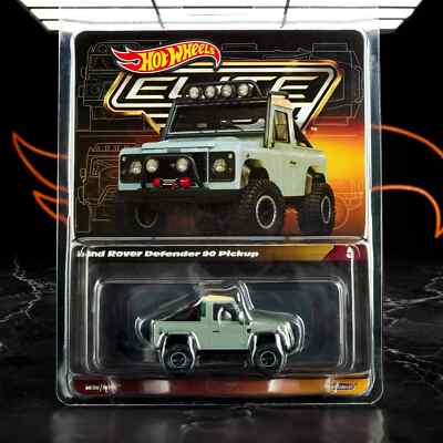 Hot Wheels Collectors Elite 64 Series Land Rover Defender 90 Pickup