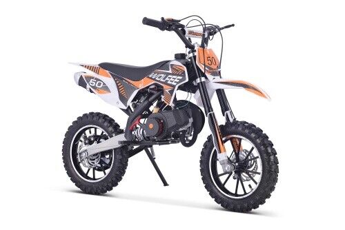 Crossbike Pocketbike Dirtbike Cross MiniCross Gazelle E-Start 49CC 2T 10/10 - Foto 14 di 36