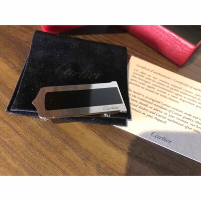 Cartier 幾何学模様 マネークリップ Cartier 幾何学模様 マネークリップ