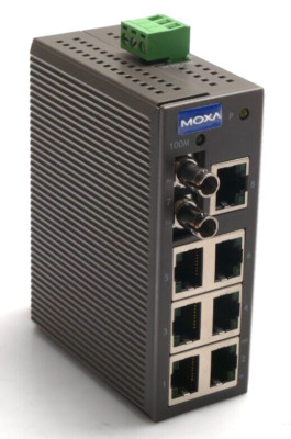 Moxa 8-port entry-level unmanaged Ethernet Switch | Rev. 1.0 | EDS-208-M-ST