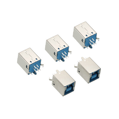 5 Packung USB Anschluss3.0 Typ B 9Pin Buchse 180 Grad Klinke Löten Ersatzadapter