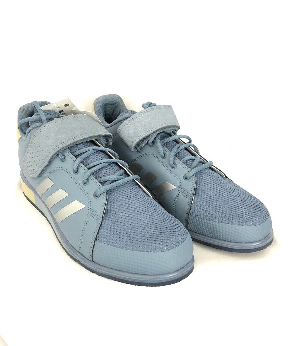 Size 14.5 - Adidas Power Perfect 3 Blue Grey for sale online  display picture 1