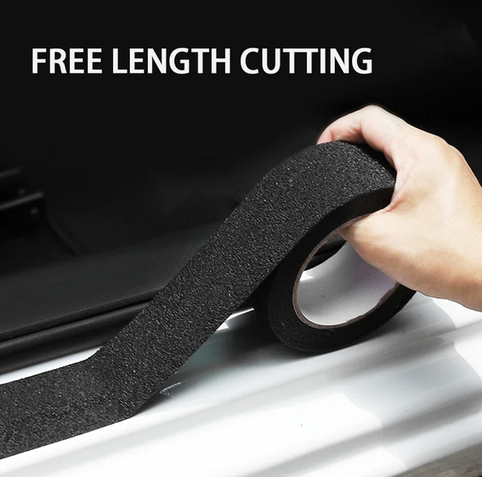 Car Door Edge Trunk Rear Bumper Guard Scratch Protector Strip Anti-collision 5M - Image 4 of 4