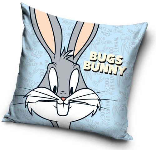 Looney Tunes Cushion Cover/Pillowcase 38 x 38 cm Various Designs Bugs Bunny - Picture 9 of 16