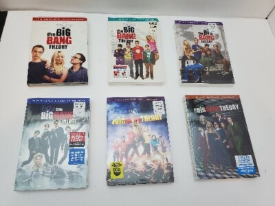 Lot of the Big Bang Theory complete seasons 1-6 DVD - (Seasons 2,3,4,5 ...