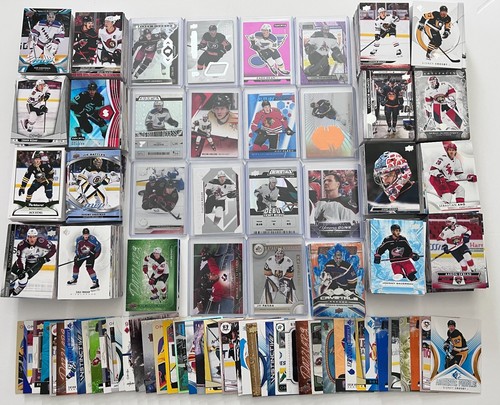 Massive 1000+ Card NHL Hockey Lot (100+ #'d/Jersey/Inserts/Parallels/Dazzlers)