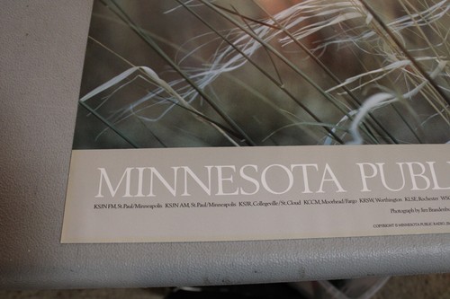 VINTAGE NPR "Minnesota Public Radio 1983" Nature Landscape Photo Print Poster - Picture 2 of 7
