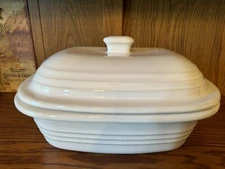 The Pampered Chef Deep Covered Baker 3.1 Qt - White 1352 BRAND NEW BOX