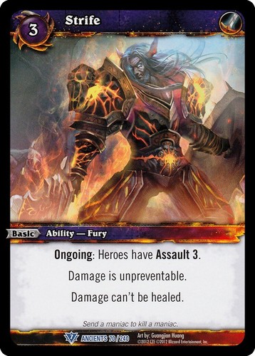WOW TCG World of Warcraft : War of the Ancients Rare & Epic - SELECT CARDS! - Picture 60 of 73