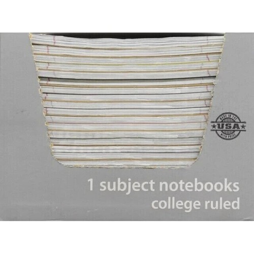 Norcom 1 Subject Notebook Spiral College Ruled 70 Sheets Assorted Colors 20 PACK - Picture 5 of 13