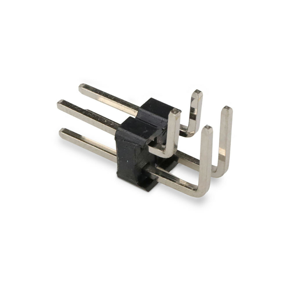 2.54mm Double Row Pin Header Male Right Angle 2x2-40Pin Connector
