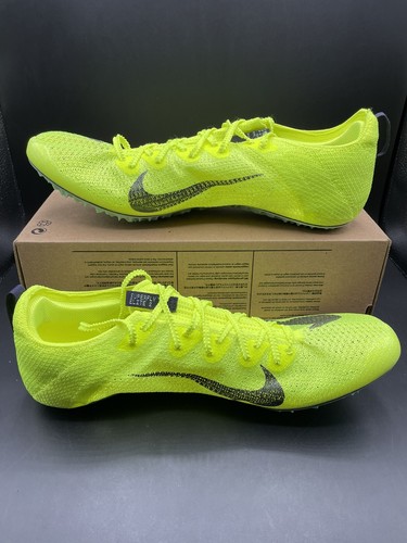 Nike Zoom Superfly Elite 2 Volt Black Track Running Spikes DR9923-700 Size 13 - 第 5/9 張圖片