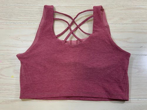 Jockey Strappy Padded Sports Bra, Women's Size XL, Burgundy NEW MSRP $32 - Picture 2 of 8