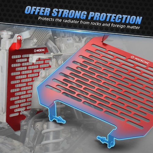 Protector de cubierta de rejilla de radiador NICECNC para arranque eléctrico Honda TRX450ER 2006-2014 - Imagen 2 de 9