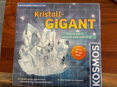 Kosmos Kristall-Gigant Experimentierkasten NEU Versiegelt Zucht Züchten