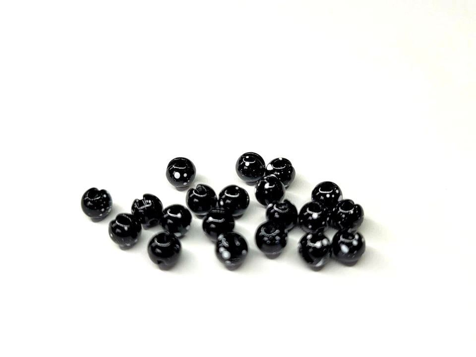 CUENTAS DE TUNGSTENO TÁCTICAS MOTEADAS - Ranuradas - 7 COLORES - Materiales para atar moscas - NUEVAS Foto 4 de 4