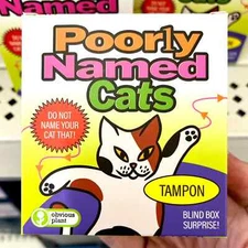 Obvious Plant - Poorly Named Cats - Rare Collectible
