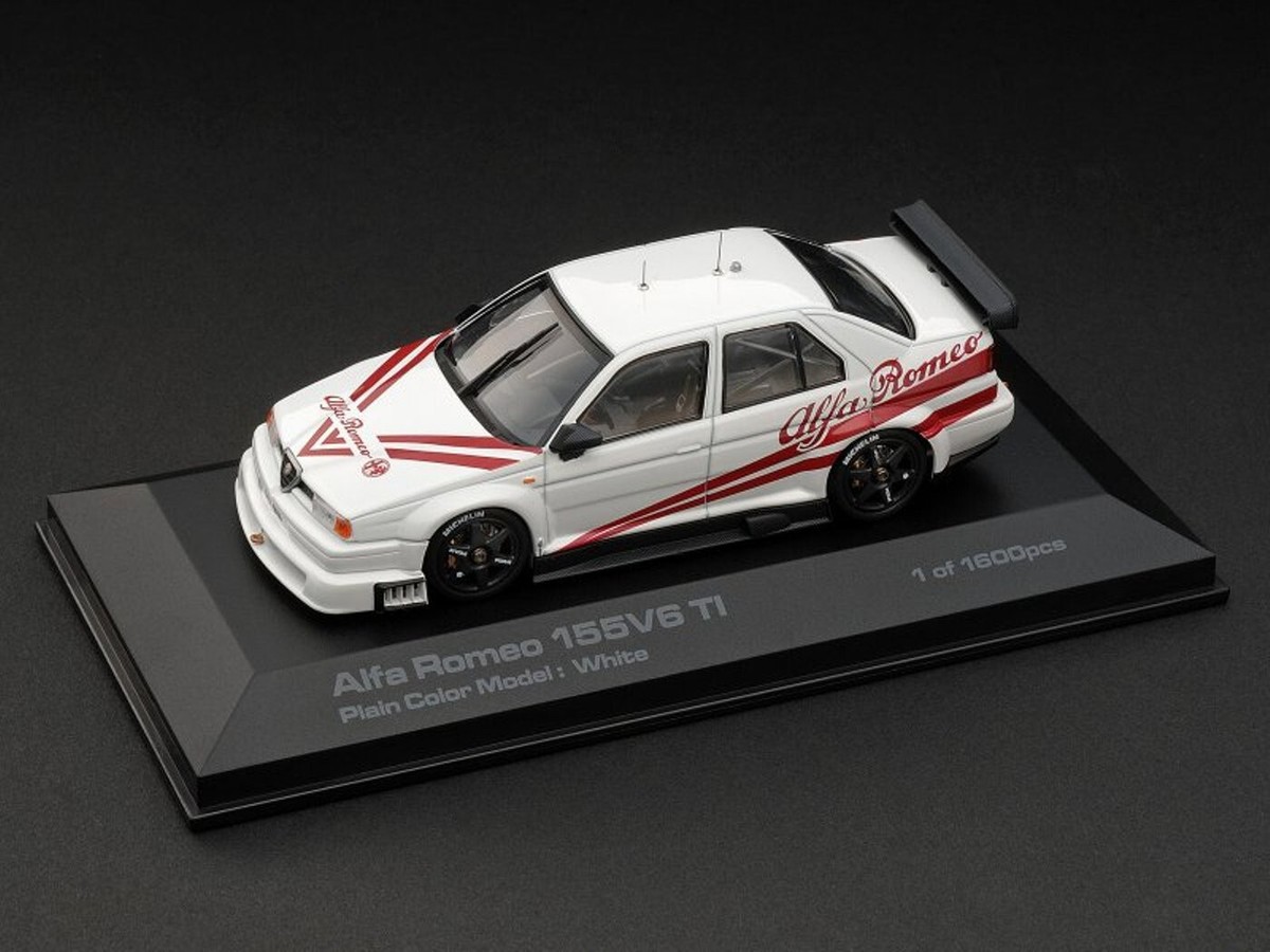 現品限り一斉値下げ! BODY PLAIN TI V6 155 ROMEO ALFA VERSION HPI 1993 WHITE hpi・racing