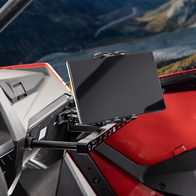 Tablet/Phone Holder For 2024 Polaris XPEDITION – Black Plastic, EB-361