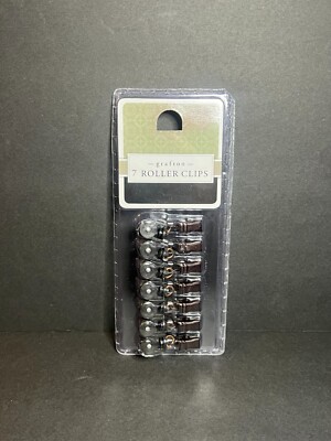 NIP Grafton Bed Bath & Beyond 7pc Toasted Copper Curtain Roller Clips