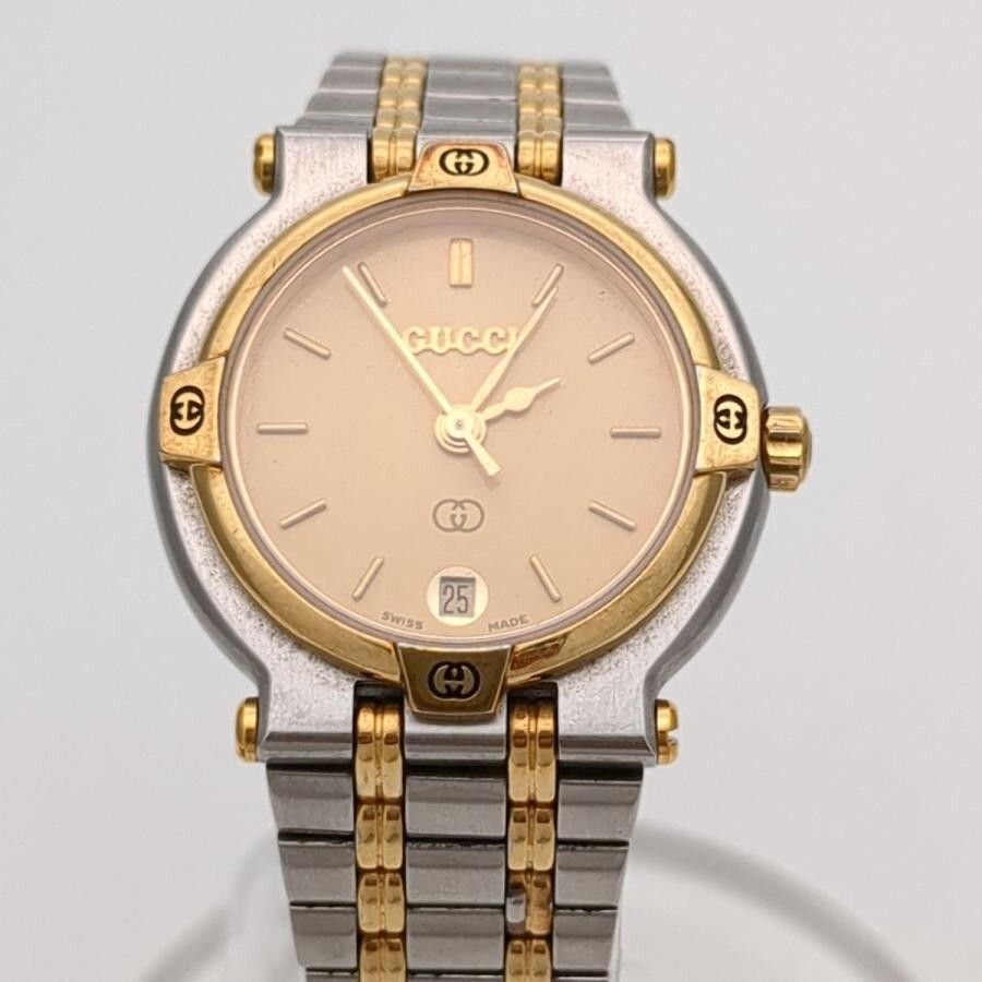 Gucci watch 9000L quartz gold 0017911