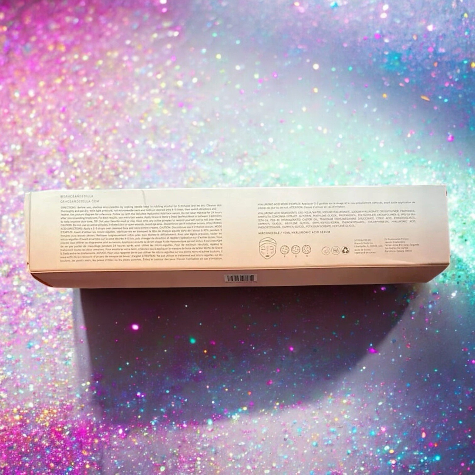 Grace And Stella Just Roll With It Microneedle Facial Roller Brand New In Box