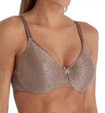 CHANTELLE C Magnifique Size 36 DDDD Chocolate Unlined Minimizer Underwire Bra