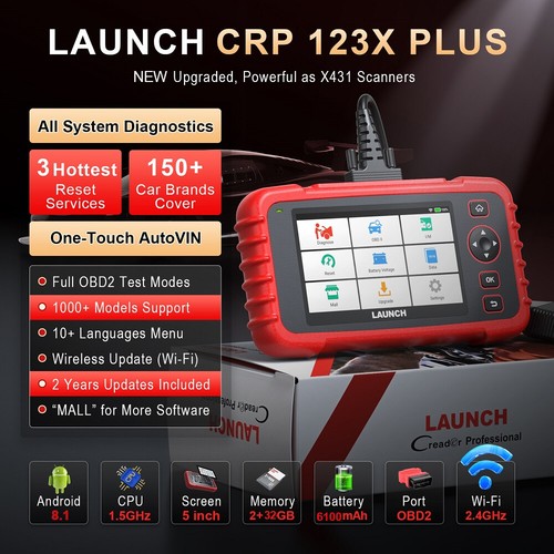 LAUNCH CRP129X PLUS OBD2 Car Scanner All Systerms Code Reader Diagnostic Tool AU - Picture 31 of 52
