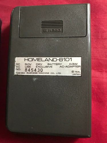 rare ancienne calculator calculatrice vintage HOMELAND 8101 collection pop art - Photo 2/4