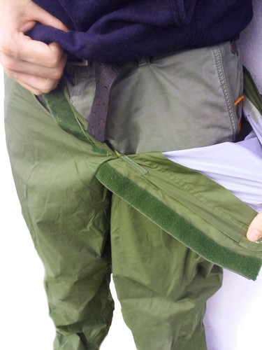 Danish army waterproof over trousers 