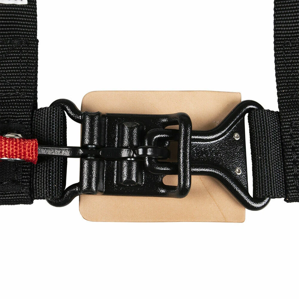Pro Armor Seat Belt Harness 4 Point 3" Padded Polaris RZR XP / S /4 /1000 Orange - Image 4 of 4