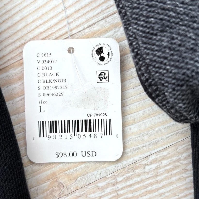 Nueva Chaqueta de Terry FP Movement Salto Alto con Cremallera | Negra Talla Grande Foto 3 de 4