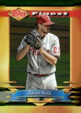2021 Topps Finest #23 Aaron Nola