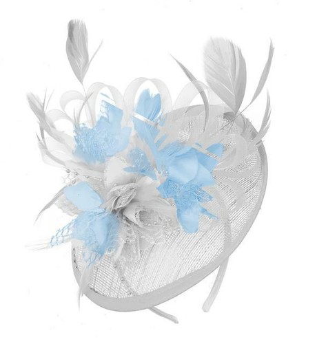Sinamay Saucer Disc Wedding Fascinator Headband Aliceband Ladies Day Races Ascot - 第 81/86 張圖片