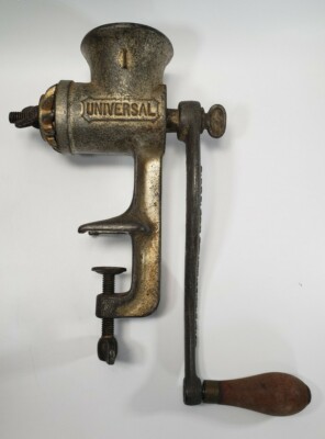 Antique LF&C No. 1 Universal Meat Grinder & Food Chopper / New Britain USA / EUC