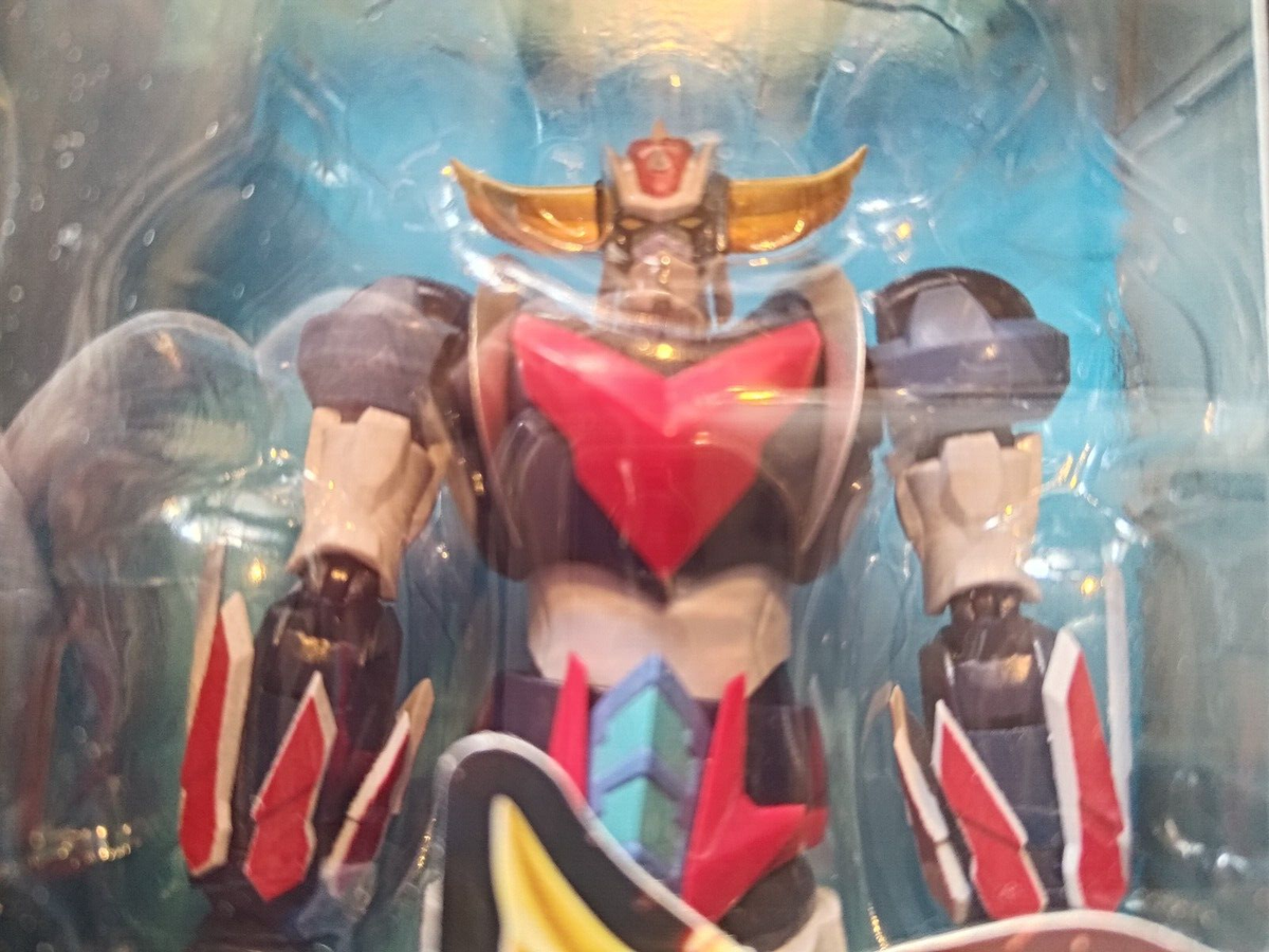 Grendizer U Robot Spirits Action Figures Spazer Side Super 15 cm